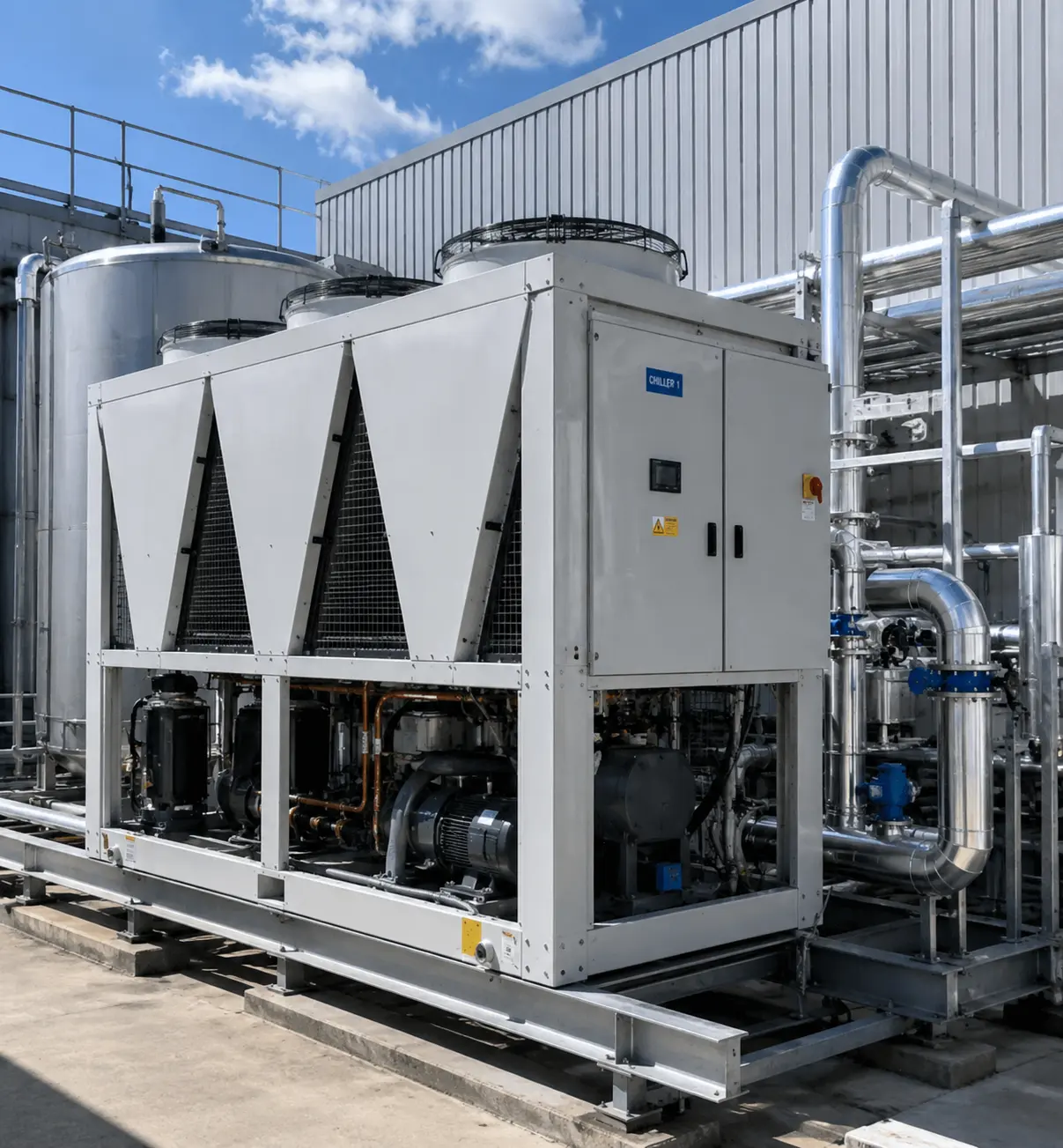 Blast Chiller Installation